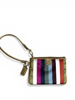 Vintage Y2K Coach Poppy Julia mini wristlet